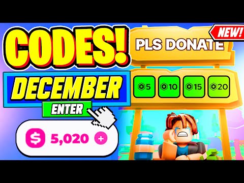 ⚠️New⚠️ ALL WORKING CODES For Pls Donate December 2025 - Roblox Pls Donate Codes 2025