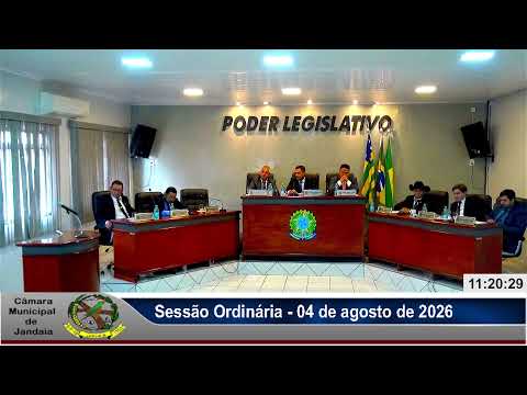 Sessão Legislativa Câmara Municipal de Jandaia - Goiás