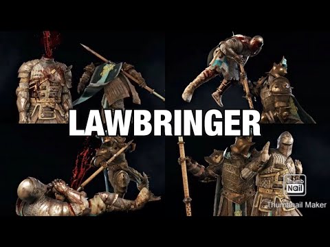 Lawbringer All Executions– For Honor