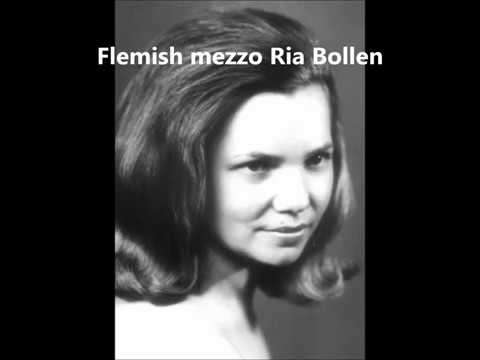 RARE : Ria Bollen sings 't Avondt by Lodewijk MORTELMANS live w. orchestra