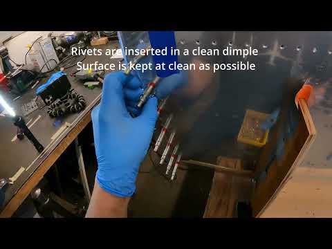 Installing RV Fuel Tank Rib