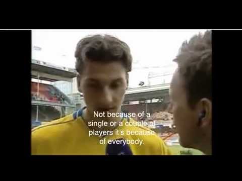 Zlatan Interview with Peter Jihde (With English Subtitle)