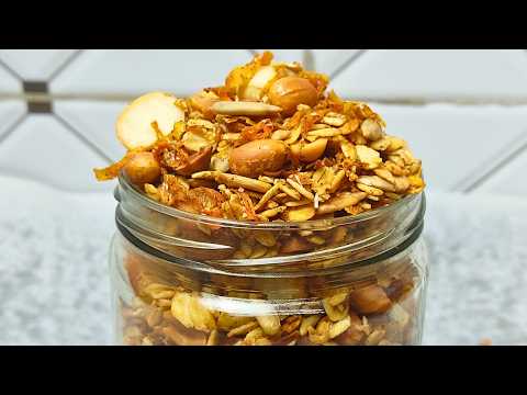 Homemade Carrot Cake Granola - Healthy, Spiced & Perfectly Crunchy!