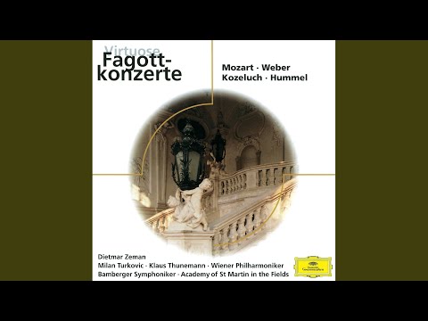 Hummel: Grand Concerto for Bassoon and Orchestra in F: 1. Allegro moderato