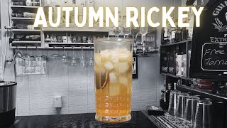 Fall's Best Kept Cocktail Secret | Autumn Rickey