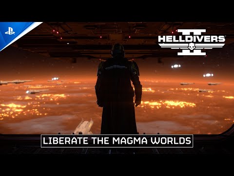 Helldivers 2 - Into the Unjust: Liberate the Magma Worlds | PS5 & PC Games