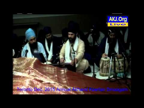 021 Toronto Dec. 2015 Friday Evening - Bh. Kanwarjot Singh Jee Toronto