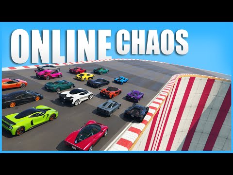 GTA Online - First Corner CHAOS Compilation!