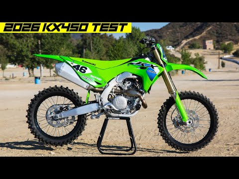 2026 KAWASAKI KX450 TEST