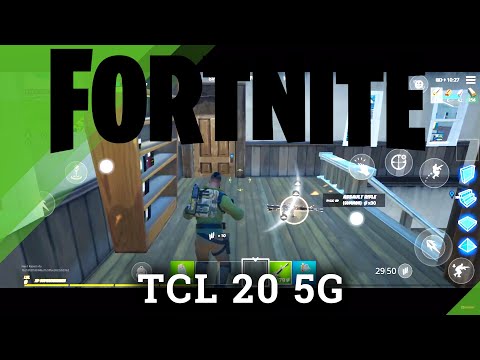 How Fortnite work in TCL 20 5G? (Screen Recording Game) Check the Quality of the Game