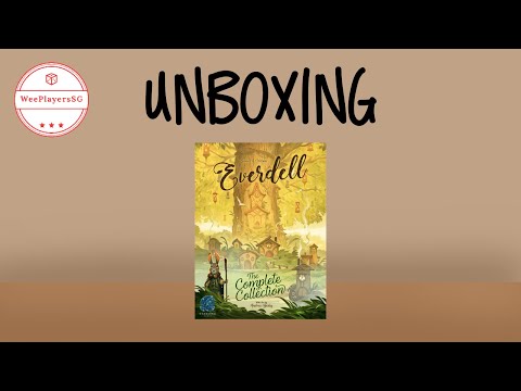 Everdell Complete Edition Detailed Unboxing