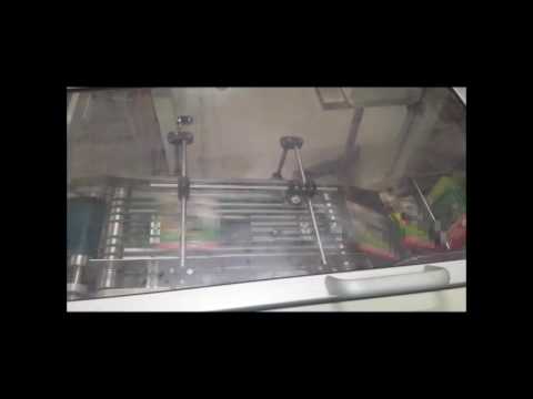 laudenberg semiautomatic endline. Smart pouch packing by Rapid 3002