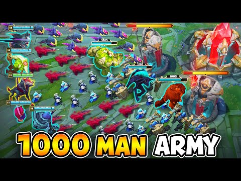 WE CREATED THE LARGEST MINION ARMY YOU'VE EVER SEEN! (IT LOOKS LIKE AGE OF EMPIRES)