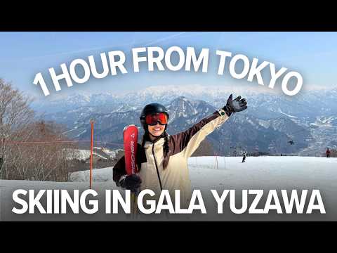 Video: DAY TRIP FROM TOKYO TO GALA YUZAWA SKI RESORT | Trying a different sport every week: SKIING (Week 5)