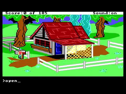 1628 King's Quest II Romancing the Throne PC DOS 1440p 60fps
