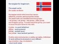 Learn Norwegian - The weak verbs / De svake verbene