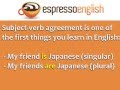 Advanced Subject Verb Agreement in English