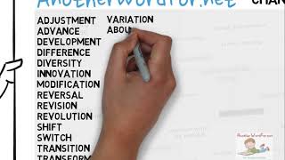 Synonyms For Change Learn English Pronunciation  Improve Your Vocabulary