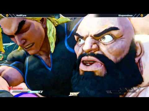 WNF SFV - Off Season 1.1 - HellFyre (Ken) vs Stupendous (Zangief)