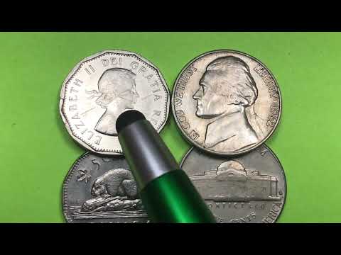 DC Minutes 1962 US 5 Cents Nickel Coins