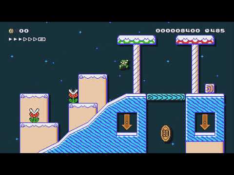 Frozen Gardens by Trap256 - Super Mario Maker 2 - No Commentary 1by
