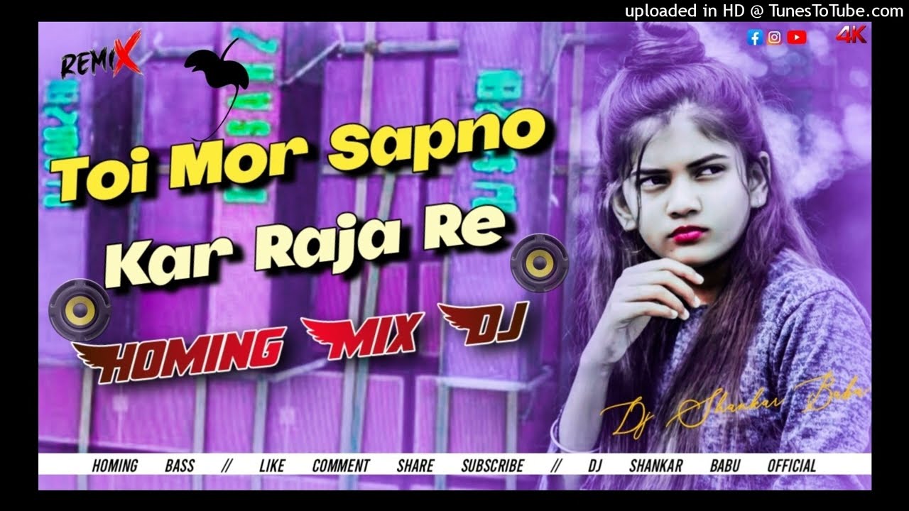 Homing Mix Dj -Toi Mor Aashiqui -Toi Mor Sapno Kar Raja Re -New Nagpuri Dj Song Dj Shankar Babu