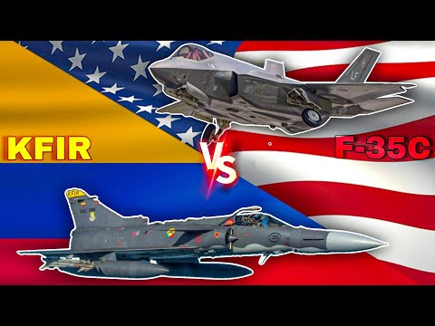 LOS KFIR COLOMBIANOS SE ENFRENTAN A LOS F-35C DE ESTADOS UNIDOS
