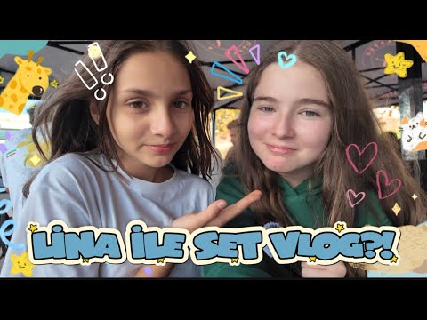 LİNA ÇETİNKAYA İLE SETTE KAOS! 🎬 Kamera Arkasında Neler Oldu? @PrensesLinaTv #keşfet #vlog #ebrar 