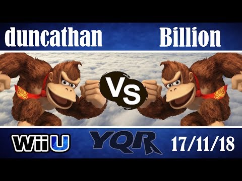 duncathan (DK, Brawler) vs. Billion (DK, Ganon) - Pools - YQR#9 WiiU