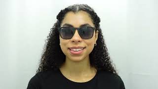 Woman model wearing Ray Ban 4171 622/8G 54mm Sunglasses