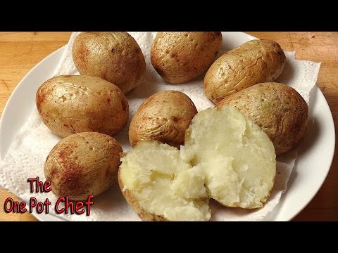Quick Tips: Microwave Baked Potatoes | One Pot Chef