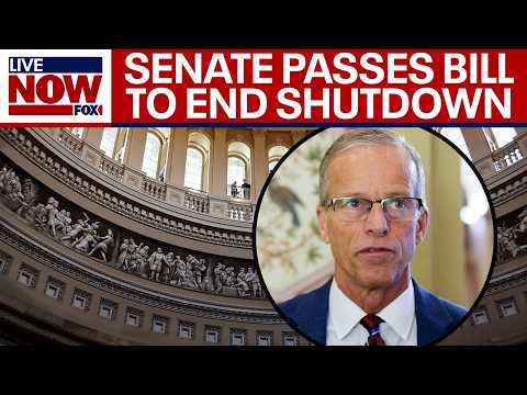 Video | BREAKING: Senate passes funding bill to end shutdown, moves to House