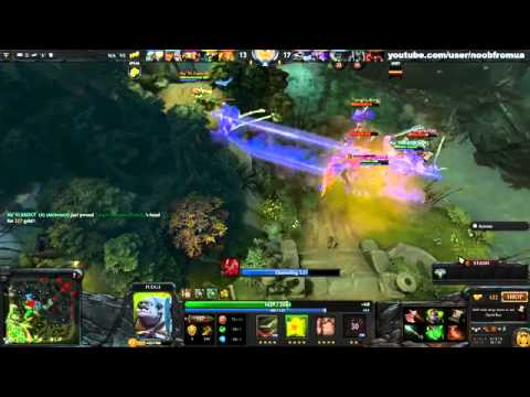 Dendi Pudge Puppey Chen fountain hooking   NaVi vs TongFu   Dota 2 #ti3