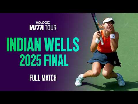 Teenage Phenom Andreeva Topples No.1 Sabalenka to Win the 2025 Indian Wells Final 🏆 | WTA Full Match