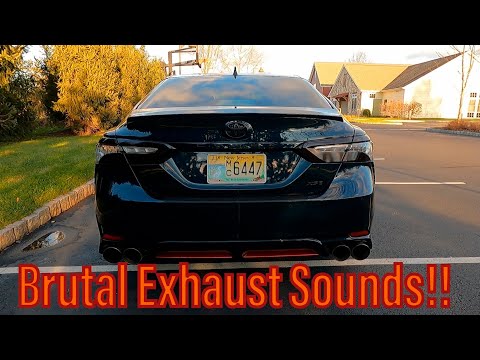 Best Sounding Camry 3.5L V6 Exhaust | Magnaflow Exhaust | Revving To Redline | 7K RPM Revs