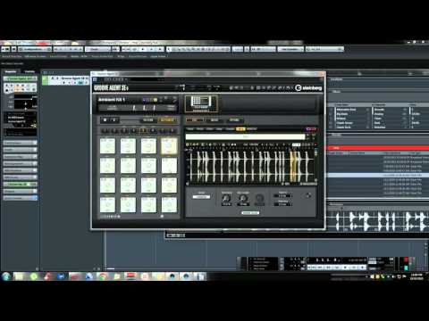 Cubase 8 Groove Agent SE tutorial - Tips on how to make phat beats in Cubase