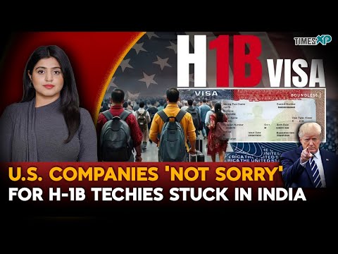 U.S. Companies 'Not Sorry' For H-1B Techies Stuck In India| Indians In The U.S.| Driti Atri Explains