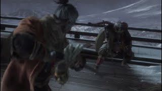 [隻狼（SEKIRO）ボス攻略］葦名弦一郎（第一形態）の倒し方：危の文字は突き見切りで対処