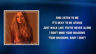 Sabrina Carpenter- Shadows Lyrics