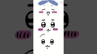 別の絵描いてる最中の落書きでちいかわ書いた