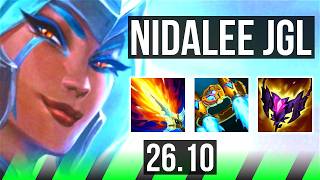 NIDALEE vs HECARIM (JGL) | 39K damage | KR Challenger | 26.10