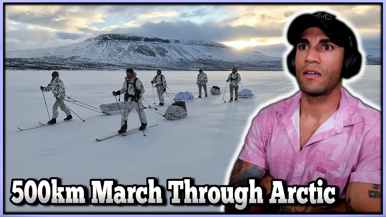 Marine reacts to Swedish Jaeger 500km march through the Arctic