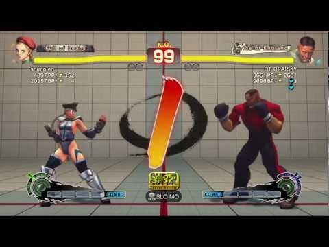 SSF4 AE ver. 2012 shimolen (Cammy) vs. DT OPAISKY (Dudley)