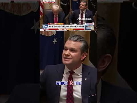 BREAKING: Hegseth STANDS BY commanders amid drug boat strike controversy #shorts #foxnews
