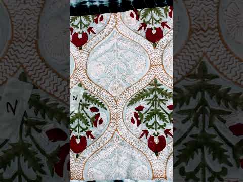 Bagru Block Printed Fabric 50-100 GSM