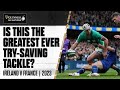 UNBELIEVABLE TACKLE 🔥 | Antoine Dupont with one the best try-saving tackles