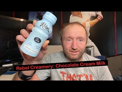 Food Review: Rebel Creamery Chocolate Cream Milk | Keto Chocolate Milk!