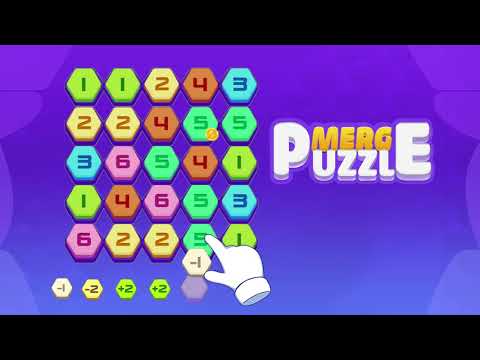 Merge numbers puzzle Video