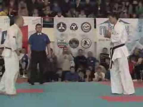 Nikolay Davydov vs Dmitry Lunev. Kyokushin Profi - 2010