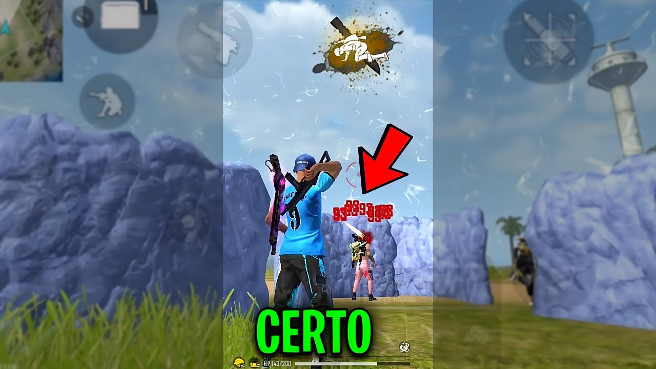 O Segredo Para dar Capa no Free Fire Mobile #shorts #short